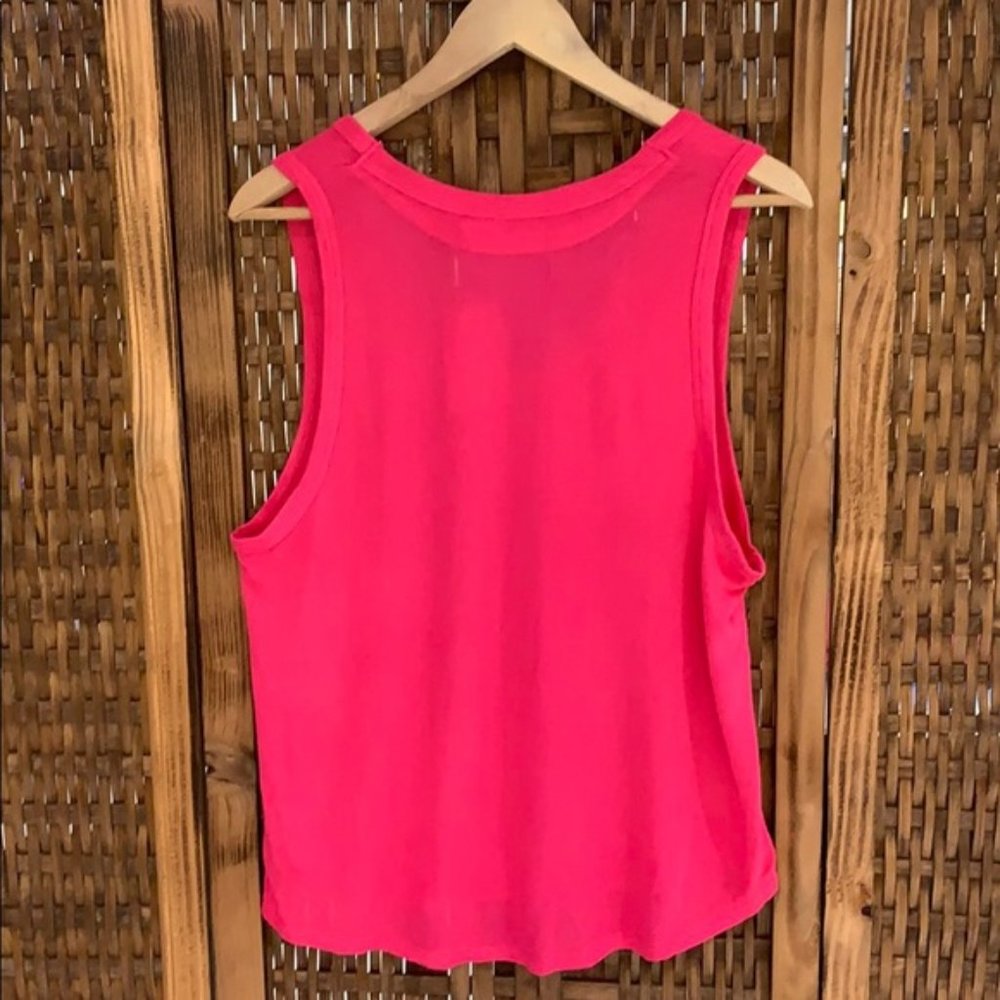 NWT Free People Take The Plunge Tank Pink Large - Picture 3 of 13